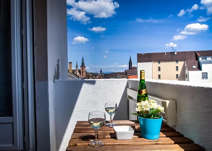 公寓 Meuble Du Faubourg - Centre/gare 斯特拉斯堡