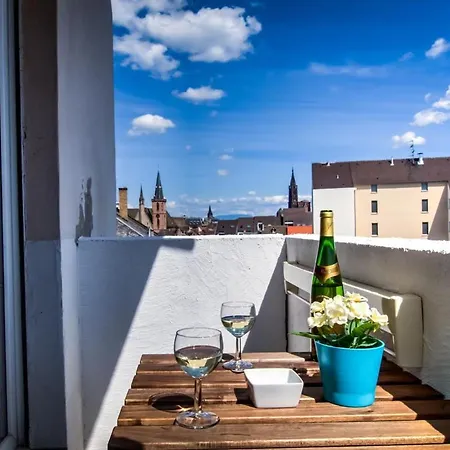 公寓 Meuble Du Faubourg - Centre/gare 斯特拉斯堡